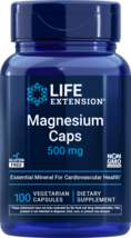 Life Extension Magnesium Caps, 500 mg 100 vegetarian - $8.91