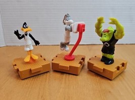 3 Vintage 1996 McDonalds Happy Meal Toys Space Jam Looney Tunes Lot Bugs Bunny - £12.44 GBP