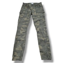 Joie Jeans Size 24 26x27 Women&#39;s Skinny Jeans Stretch Ankle Zip Camouflage Camo - £22.19 GBP