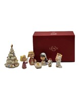 Lenox Peanuts The Christmas Pageant 7 Pc Nativity Set Snoopy NEW IN BOX - $179.95