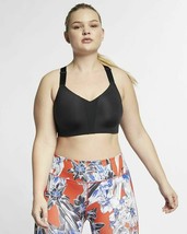 Nike Rival Plus Size Ultimate High Support Sports Bra (Black 40E) NWT - £43.24 GBP
