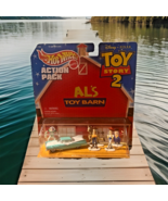 Vintage Hot Wheels TOY STORY 2 AL&#39;s Toy Barn Action Pack  Disney Pixar -... - $364.88 MXN