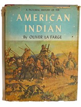 Oliver La Farge A Pictorial History Of The American Indian 3rd Printing - $48.88