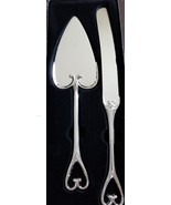 STUDIO ~ His &amp; Hers ~ Knife &amp; Spatula Serving Set ~ Heart Theme - €22,74 EUR