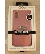 Case-Mate Barely There Leather Case Cover  Apple iPhone X XS Purplish Pi... - $8.90