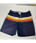 Brooks Brothers Board Shorts Swim Trunks Mens Size 36 Blue Outdoors Preppy - €16,34 EUR