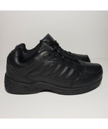 Slip Guard By Regis Black No Slip Work Shoes Unisex Size Men&#39;s 8 Women&#39;s 10 - £19.80 GBP