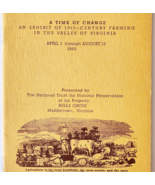 1969 Virginia Valley Farming Booklet PB Belle Grove Exhibit Agriculture ... - €25,60 EUR