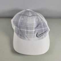 Nike Kids Golf Hat Strapback Girls White and Gray OS Youth - $12.74
