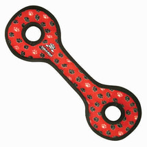Tuffy Ultimate Tug-O-War Durable Dog Toy Red Paw 1ea/22 in - £22.06 GBP