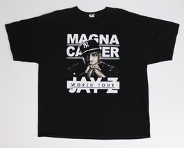 Jay Z Men&#39;s Black T-Shirt - Magna Carta World Tour - Size 2XL - £19.05 GBP