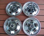 1968 Plymouth Barracuda 14&quot; Hubcaps OEM 2823026 67 Fury VIP - $179.99