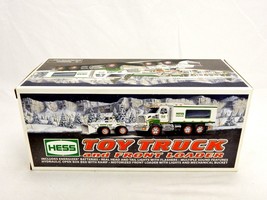 HESS Gasoline Toy Truck w/Motorized Front Loader, Lights & Sounds, 2008, #DCT-28 - $39.15