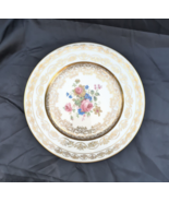 New York Atlas China Plate 10.5” Warranted 22 Karat Gold  - £14.26 GBP