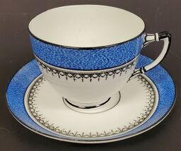 Vintage Wetley SS 9345 Longton England Bone China Cup and Saucer - $12.82