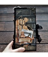 Halloween junk journal Haunted journal Witch junk book for sale handmade... - $500.00