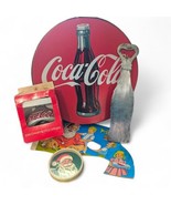 VTG Lot 1950s-90s Coca Cola Coke Christmas Santa Claus , Bottle Opener, ... - £7.45 GBP