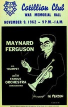 Maynard Ferguson - 1962 - Wichita KS - Concert Magnet - $11.99