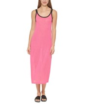 MSRP $68 DKNY Double-Strap Dress Cover-Up Pink Size Medium - £21.09 GBP