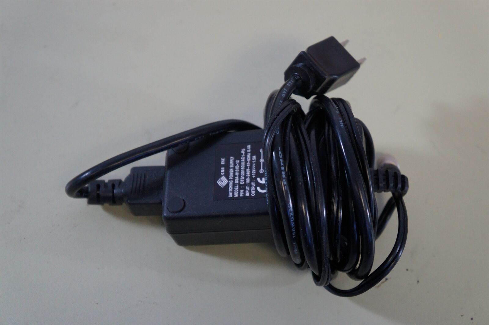 CUI DSA-0151D-12 Switching Power Supply , 12V , 1.5A, - Nonstandard Conn... - $9.77