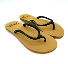 Roxy Costas Flip Flops / Flat Sandals - Black, US 5 / EUR 35 - £14.02 GBP