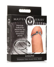 Master Series Kingpin Stainless Steel 24mm Glans Ring - £30.17 GBP