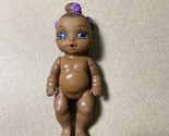 Zapf Mini Baby Born Surprise African American Doll Toy Blonde with Purpl... - £4.91 GBP