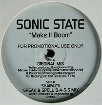 Sonic State &quot;Make It Boom&quot; 2000 12&quot; Vinyl Promo 2 Tracks Breaks ~Rare~ *Sealed* - £49.53 GBP