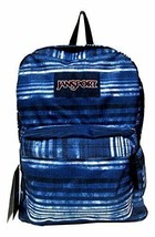 NWT Jansport Superbreak Student Backpack - Multi Variegated Stripe-Disco... - $35.00