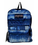 NWT Jansport Superbreak Student Backpack - Multi Variegated Stripe-Disco... - £27.44 GBP