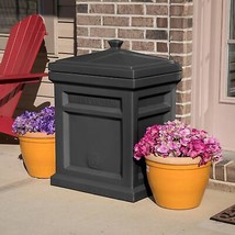 Package Delivery Box Mail Parcel Drop Mailbox Home Container Outdoor Porch Black - $113.74