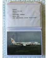 1990s Photo Album of 10 Painted Airplanes Different Airlines Occasions - $112.30 CAD