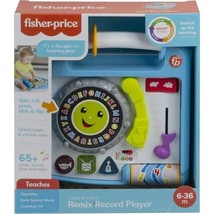 Fisher-Price Laugh &amp; Learn Remix Record Player Smart Stages Content Ages 6+ NEW - £23.85 GBP