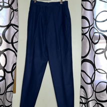 Vintage Christian Dior Pants Trousers Small S Vintage 12 High Waisted Pl... - £54.19 GBP