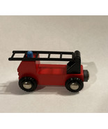 Brio Vintage Wooden Fire Engine 1990&#39;s 33618 - $8.45