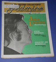 JOHN LENNON GOLDMINE MAGAZINE VINTAGE 1984/THE BEATLES - $49.99