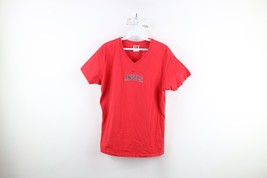 Vintage Nike Womens XL Travis Scott Mini Swoosh Anaheim Angels Baseball T-Shirt - £46.40 GBP