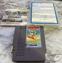 Super Team Games With Manual And Sleeve (Nintendo NES, 1988) Authentic &amp; Tested - £14.91 GBP