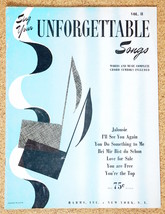 Sing Your Unforgettable Songs Sheet Music Book 1921- Seven Songs - £1.59 GBP