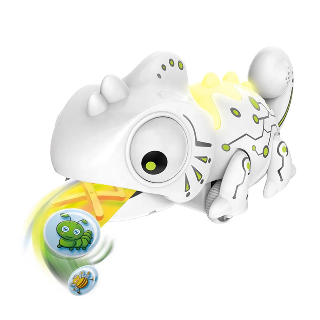 RC Chameleon Lizard Pet 2.4G Smart Simulation Animal Robot Kids Gift Funny Toys - £41.70 GBP