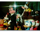 The Mickey Mouse Revue Disney World Orlando Florida FL UNP Chrome Postca... - $3.91