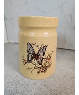 Treasure Craft Small Butterfly Canister No Lid - $109.40 MXN