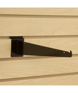 Only Garment Racks Shelf Brackets for Slatwall, 12&quot;, Black (Pack of 4) -... - €29,98 EUR