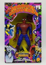 Toy Biz 1998 Marvel Universe SPIDER-WARS SPIDER-MAN 10&quot; Action Figure New In Box - £30.19 GBP