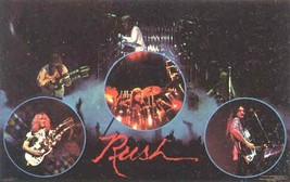 RUSH 1979 Mini-Poster Sticker near MINT - $6.98