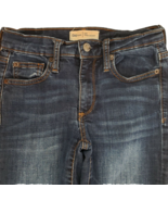 GAP Womens Juniors Jeans Size 00 Reg / 24 R Denim Blue True Skinny Cotto... - $21.78