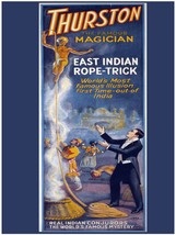 7629.Thurston.The famous magician.east indian rope pick.POSTER.art wall decor - $17.10+