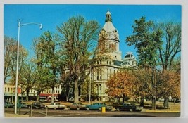 Indiana Parke County Court House in Rockville c1950-60s Postcard R19 - $5.95