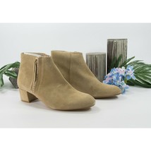 Maje Camel Suede Felicia Bootie Ankle Boot Shoes Sz 40 10 - £74.78 GBP