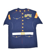 Vintage 1985 US Marines Uniform Graphic T Shirt Mens XL USA Made Military - £23.90 GBP